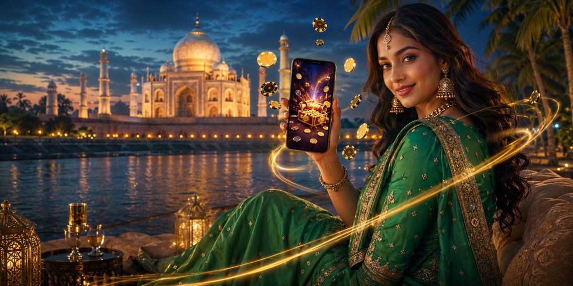 Woman smiling enjoying safe gaming on mobile